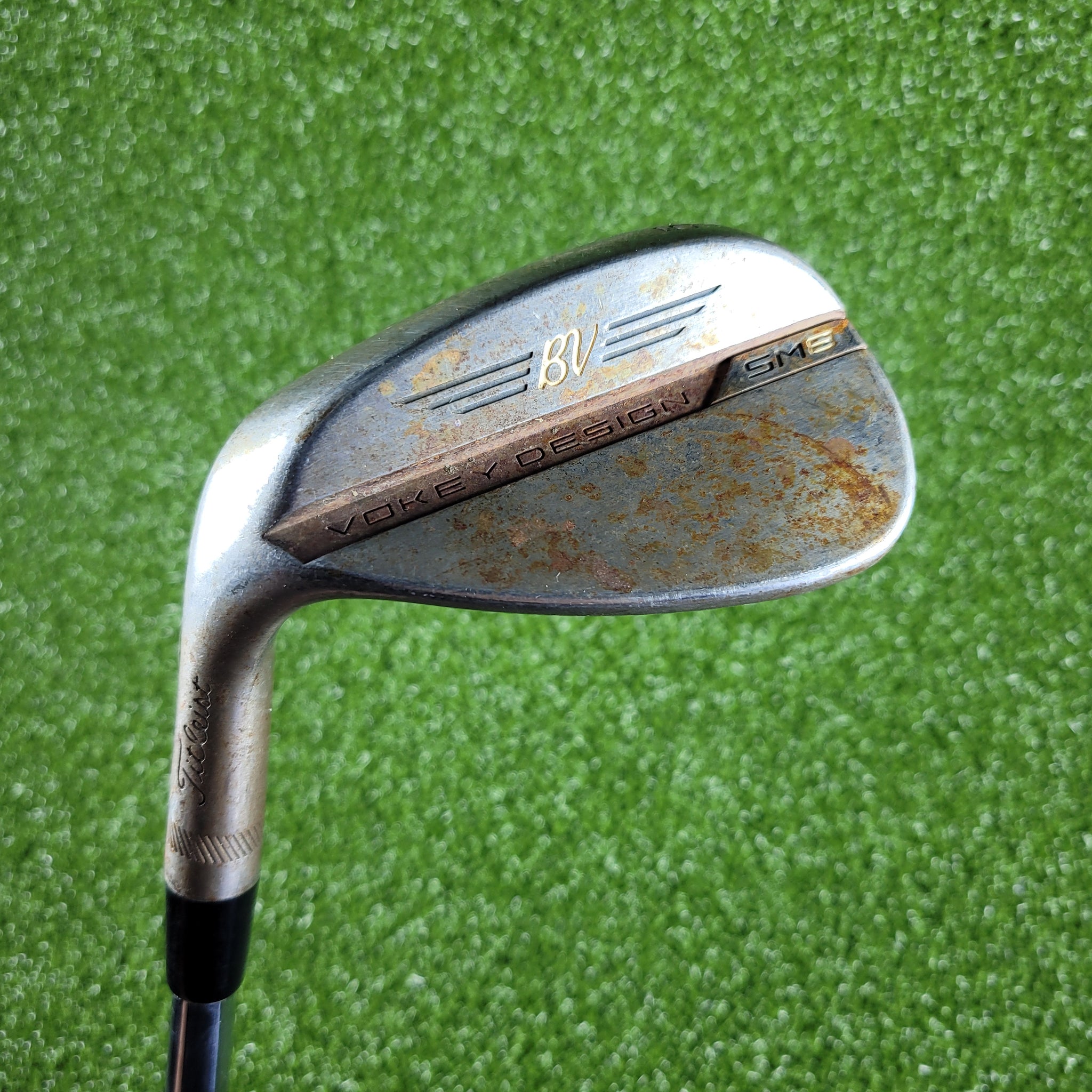 LH Titleist SM8 F Grind 52* Raw Wedge – Capital Golf Exchange Inc.