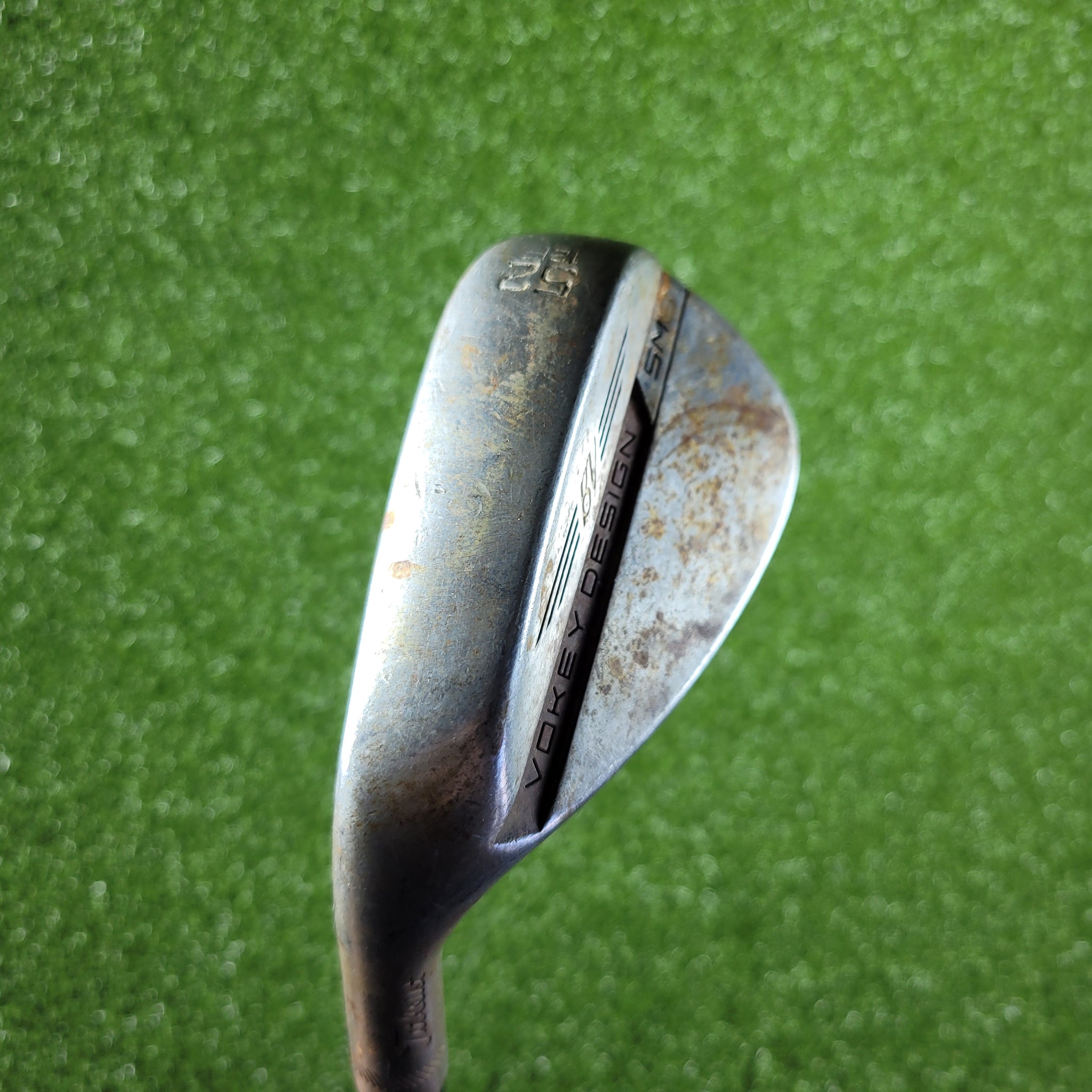 LH Titleist SM8 F Grind 52* Raw Wedge – Capital Golf Exchange Inc.